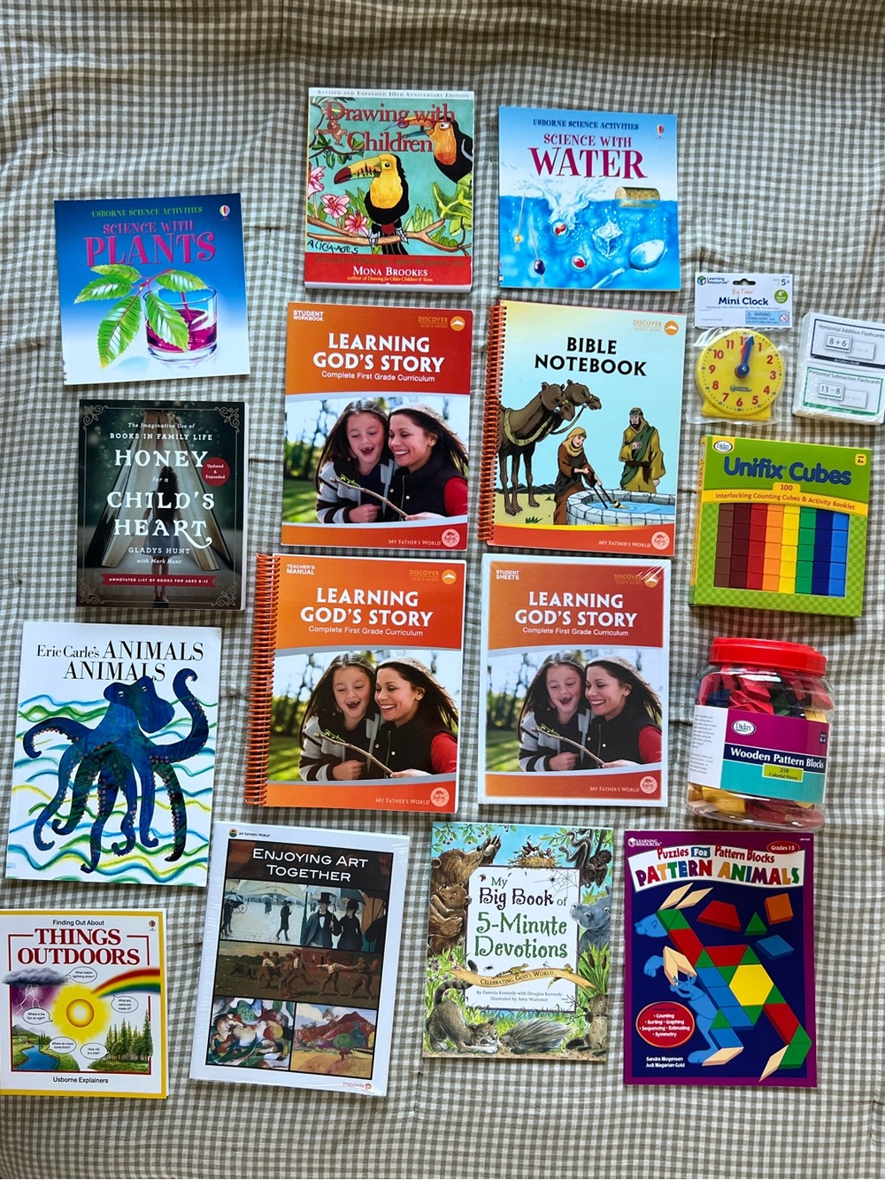 My Father‘s World First Grade Homeschool Curriculum, NEW includes student sheets